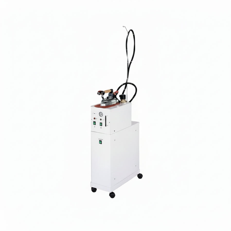 Comel Pratika completa generatore di vapore con ferro da stiro capacità caldaia 4.5 litri con pompa a carrello