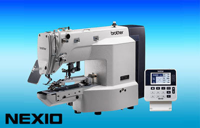 BROTHER BE-438HS - BE438HX  Attacca bottoni elettronica punto annodato Direct Drive