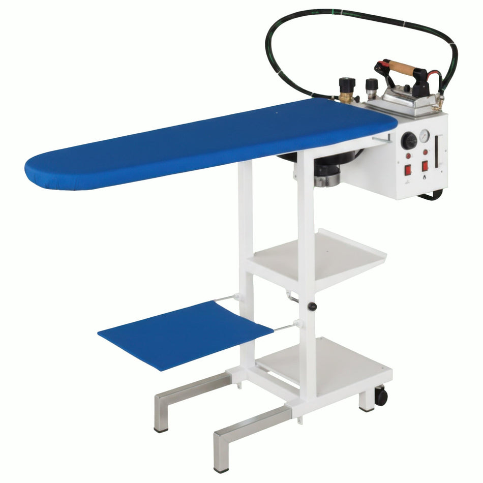 Comelux C5 tavolo da stiro completo con ferro da stiro e con caldaia da 4,5 litri