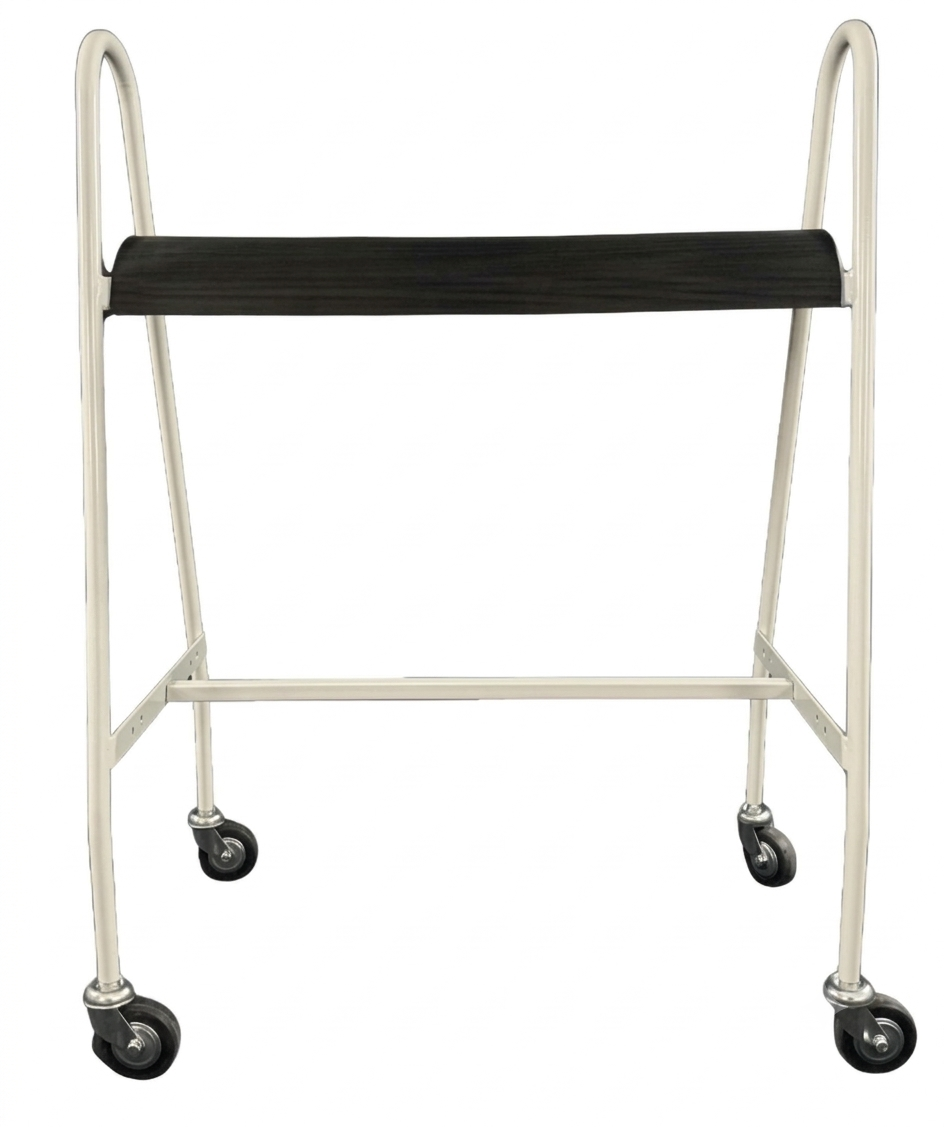 Carrello da Lavoro Industriale con Ripiano Curvo "A Schiena d'Asino" da 70 cm