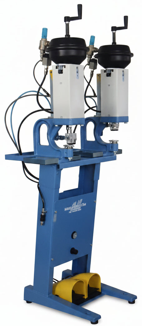 Metalmeccanica GS/D-DC – Applicatore pneumatico a due teste con cilindri a membrana 30