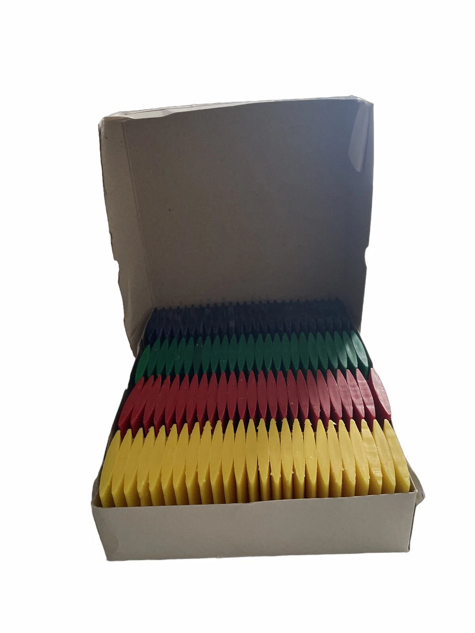 Gessi in cera colorati (Conf. 100pz)