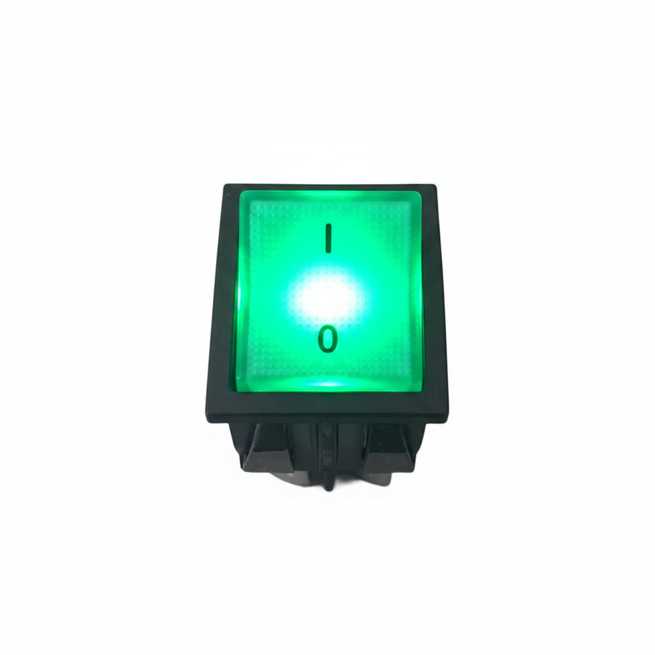 Interrutore bipolare verde