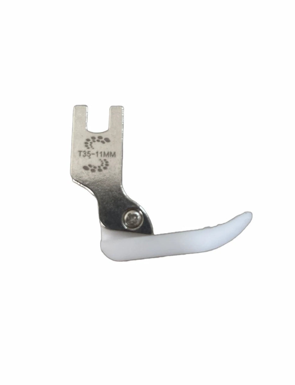 Piedino in telfon bianco per lineare